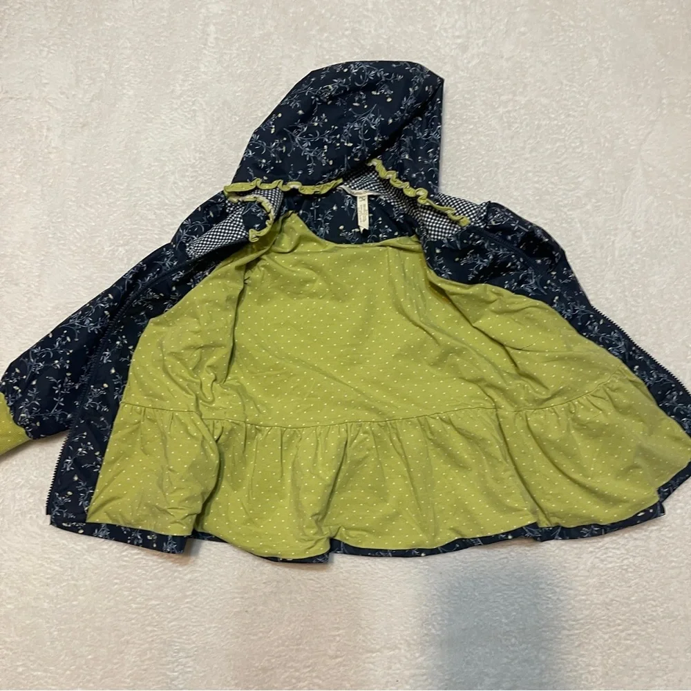 Matilda Jane‎ Enchanted Garden Wildflower Bouquet Blue Floral Spring Jacket Girl